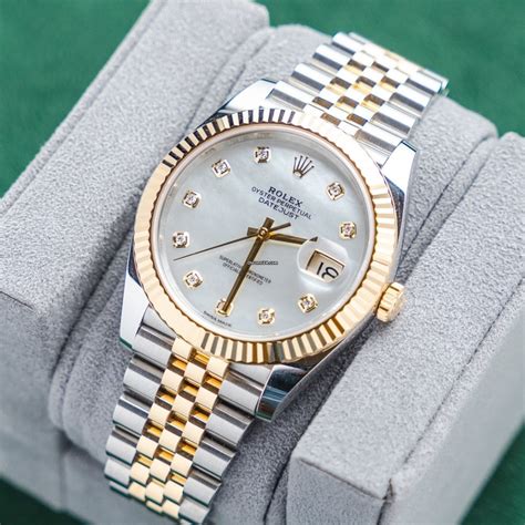 rolex datejust two tone 41|rolex datejust 36mm two tone.